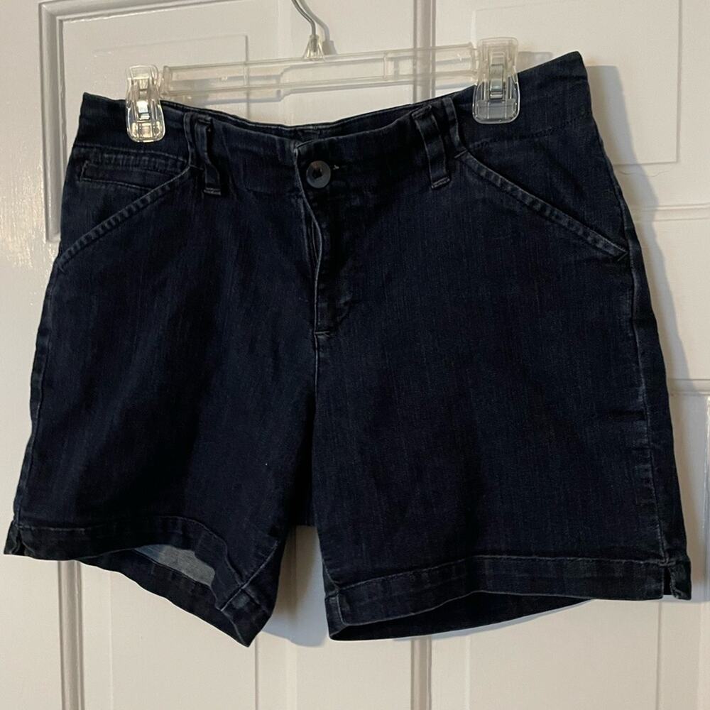 Lee Dark Blue Denim Women's Shorts